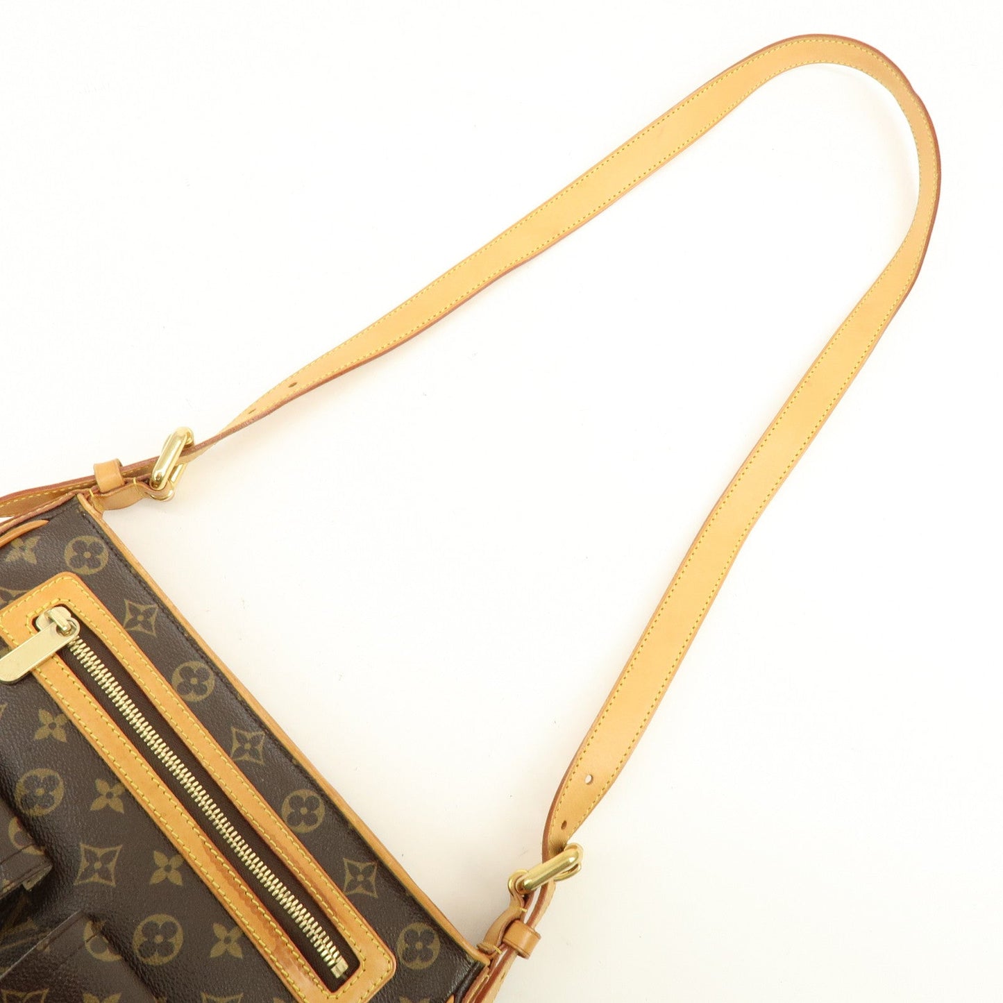 Louis Vuitton Monogram Hudson GM Shoulder Bag Brown M40045【Pre-order】
