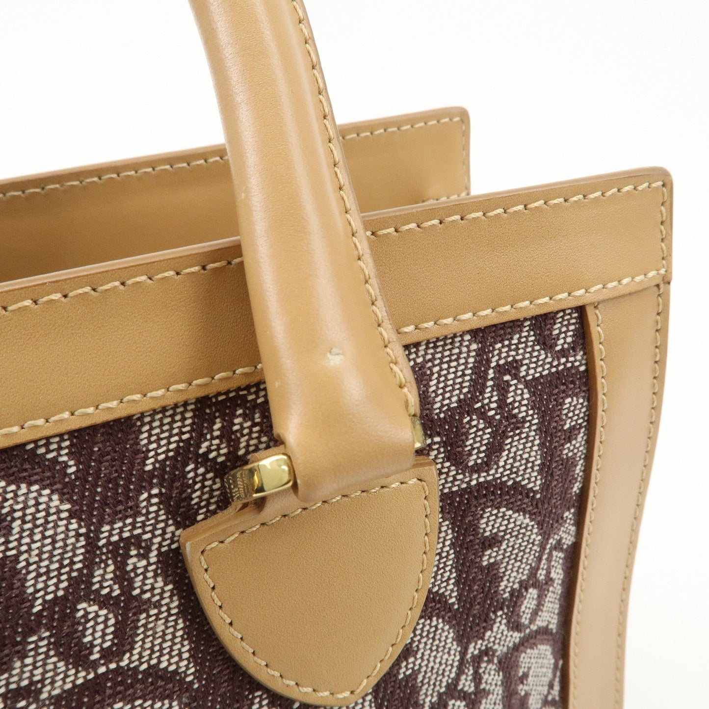 Christian Dior Trotter Jacquard Leather Hand Bag【Pre-order】