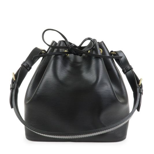 Louis Vuitton Epi Petit Noe Shoulder Bag Noir Black M44102【Pre-order】