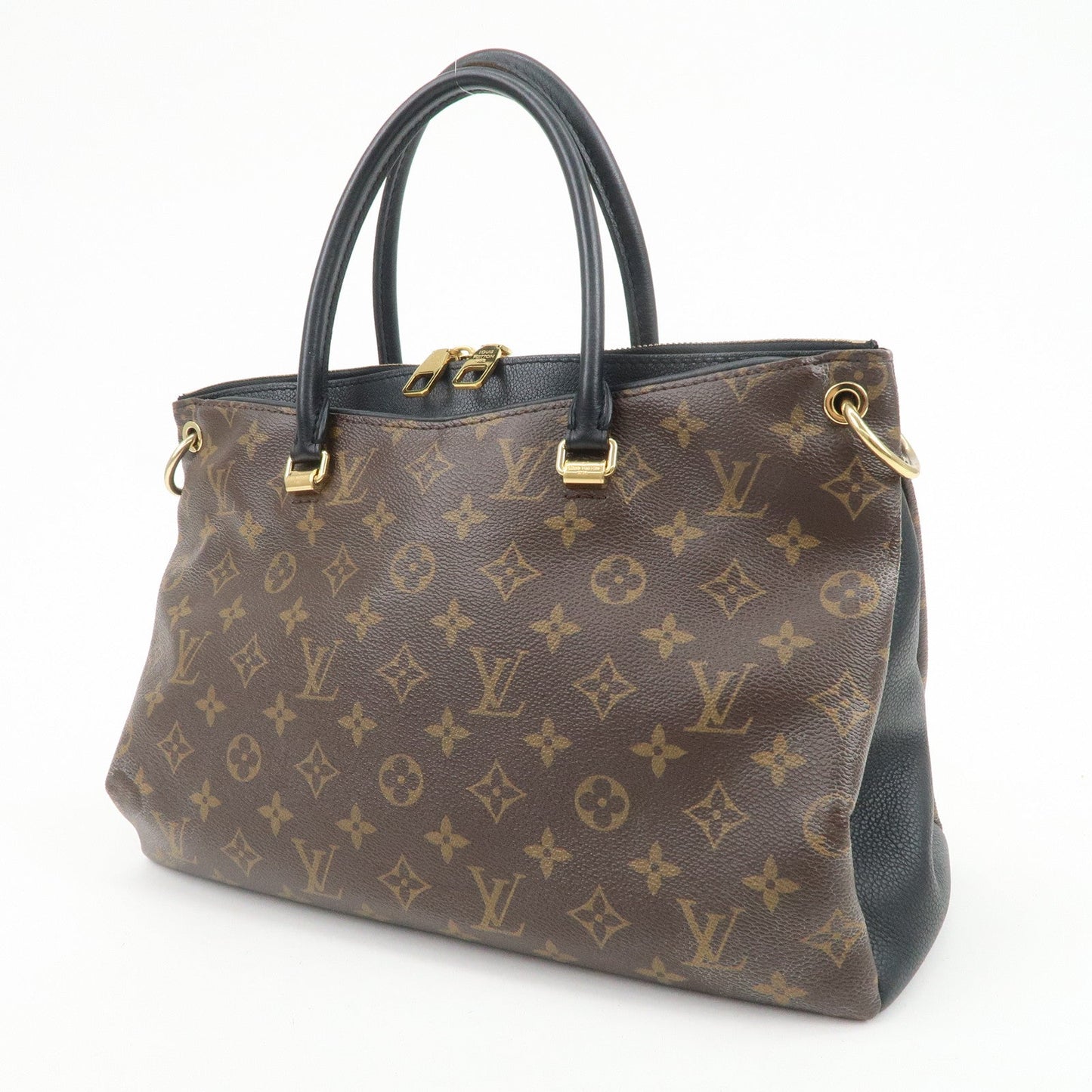 Louis Vuitton Monogram Pallas 2Way Bag Hand Bag Noir M42756【Pre-order】