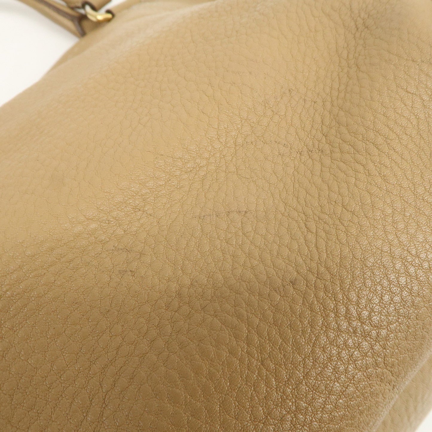 Prada Logo Leather 2Way Bag Hand Bag Shoulder Bag Camel【Pre-order】