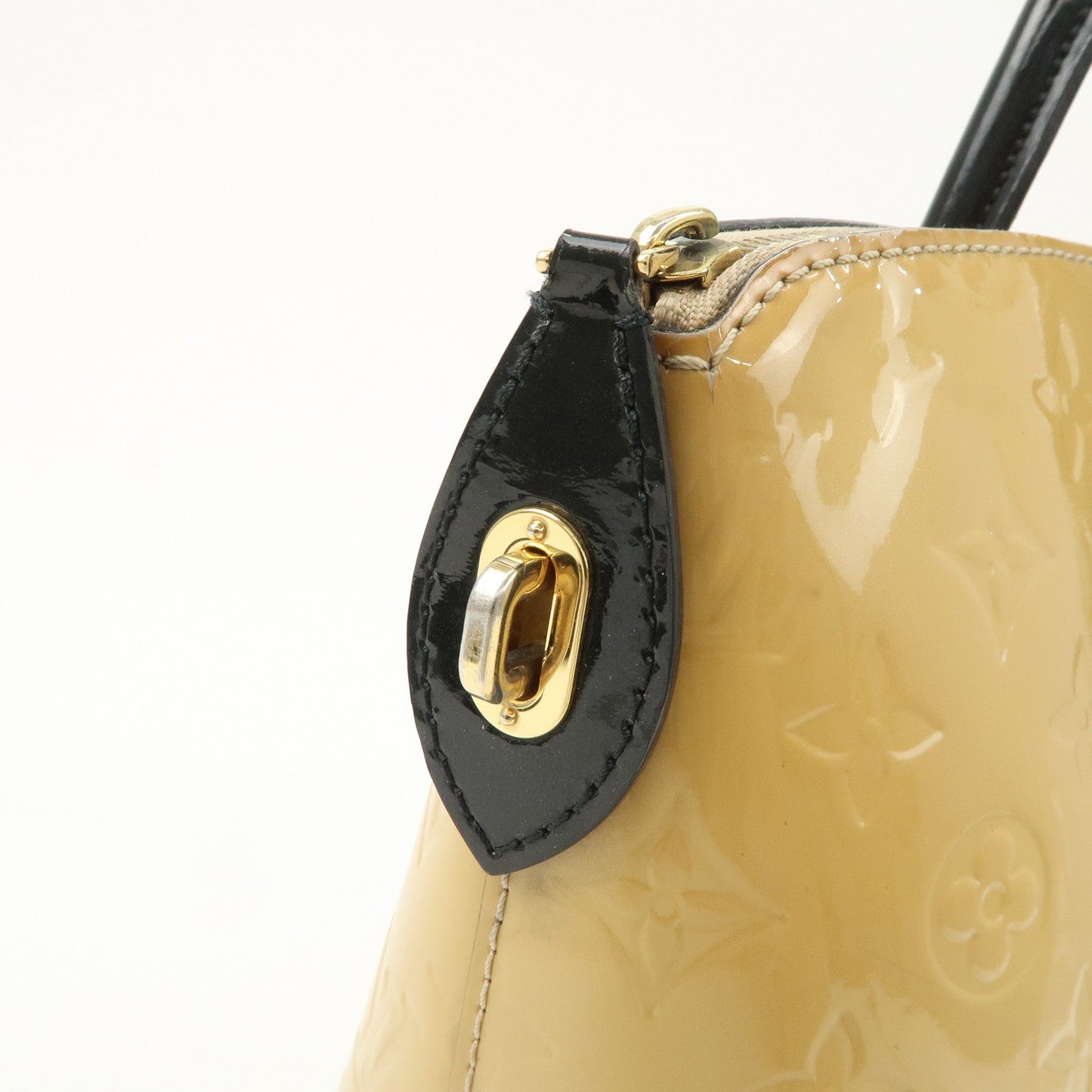 Louis Vuitton Monogram Verni Lockit PM Hand Bag Dune M90251【Pre-order】