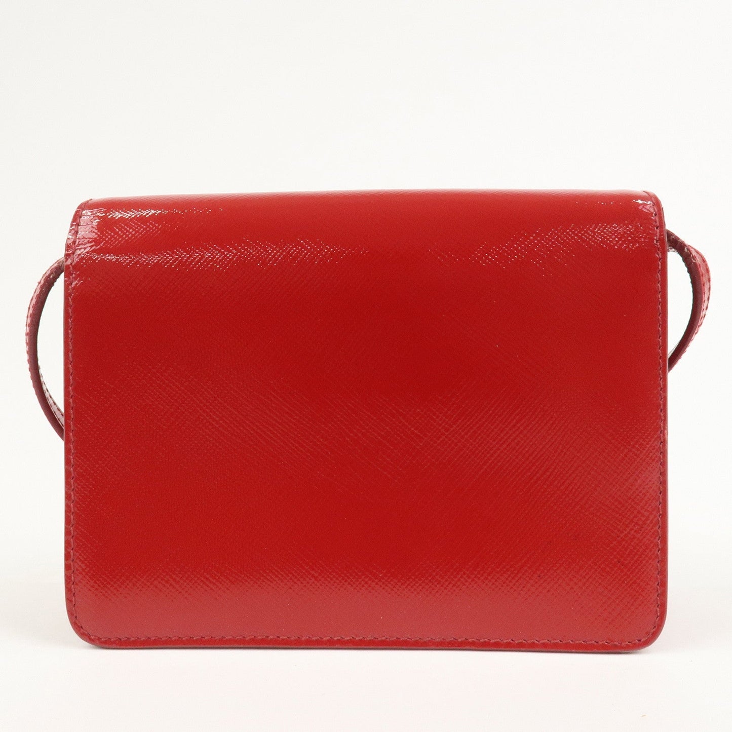 Prada Saffiano Leather 2Way Mini Shoulder Bag Clutch Bag Red BT1031【Pre-order】