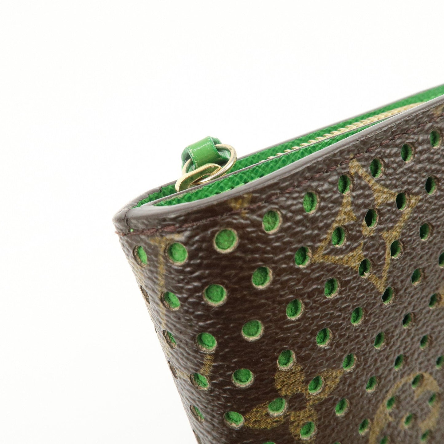 Louis Vuitton Monogram Perfor Compact Zip Bi-fold Wallet M95218【Pre-order】