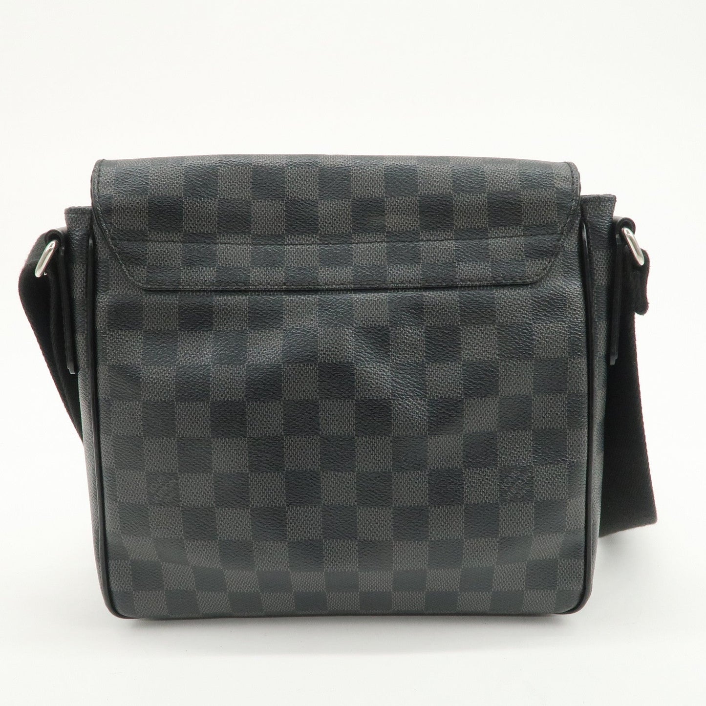 Louis Vuitton Damier Graphite District PM Shoulder Bag Noir N41260【Pre-order】