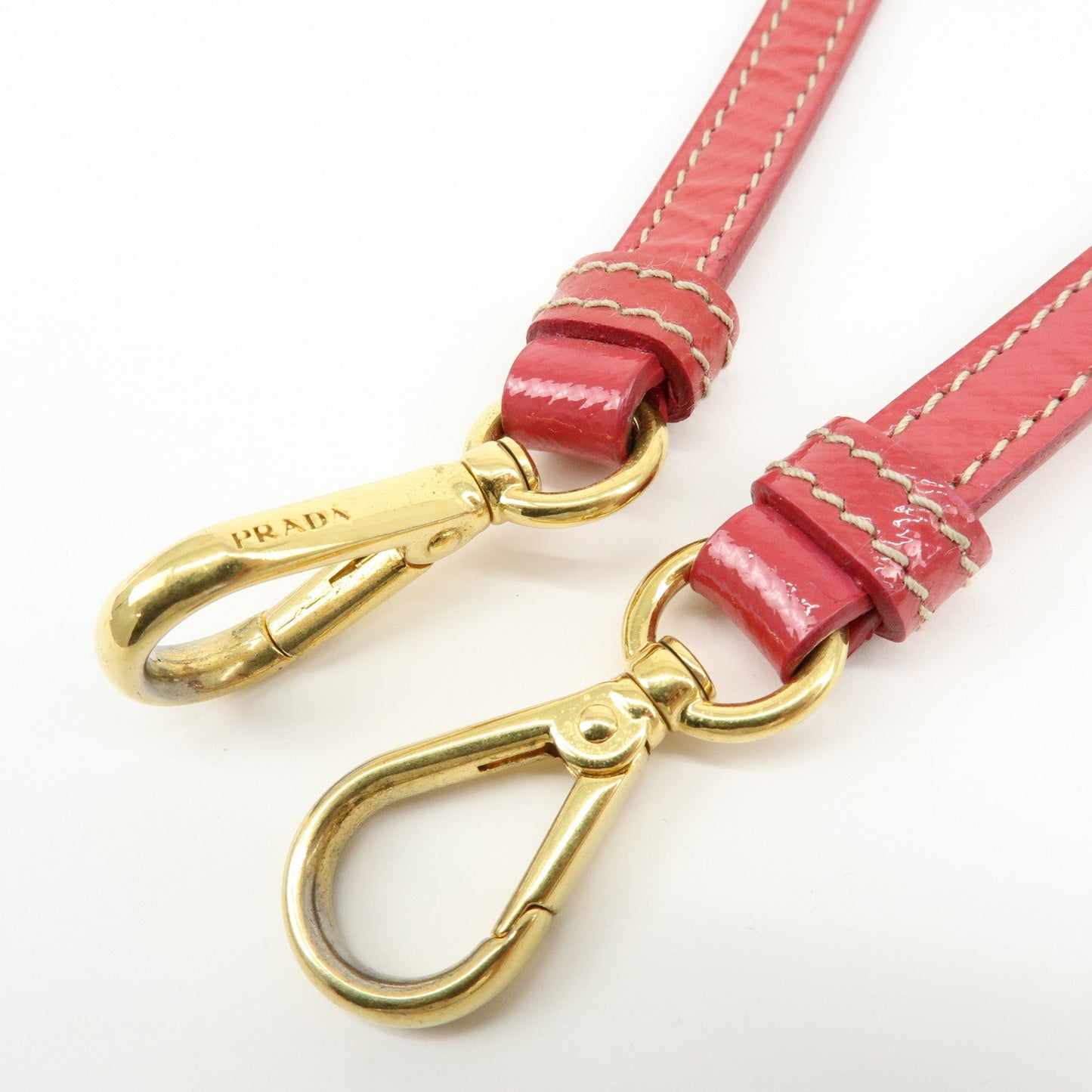 Prada Patent Leather 2Way Shoulder Chain Bag Hand Bag Pink【Pre-order】