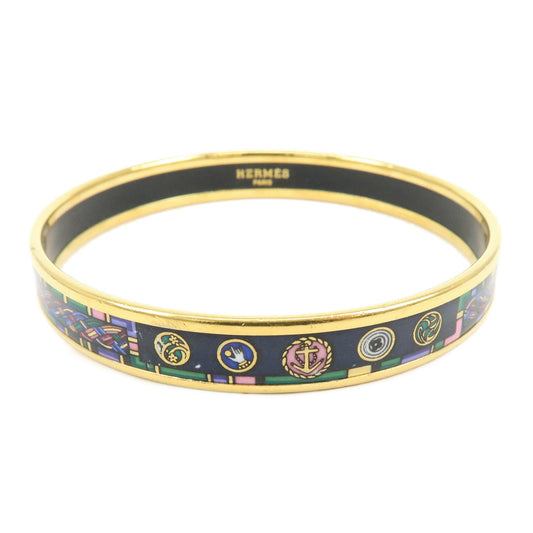 Hermes Email PM Gold Plated Bangle Bracelet【Pre-order】