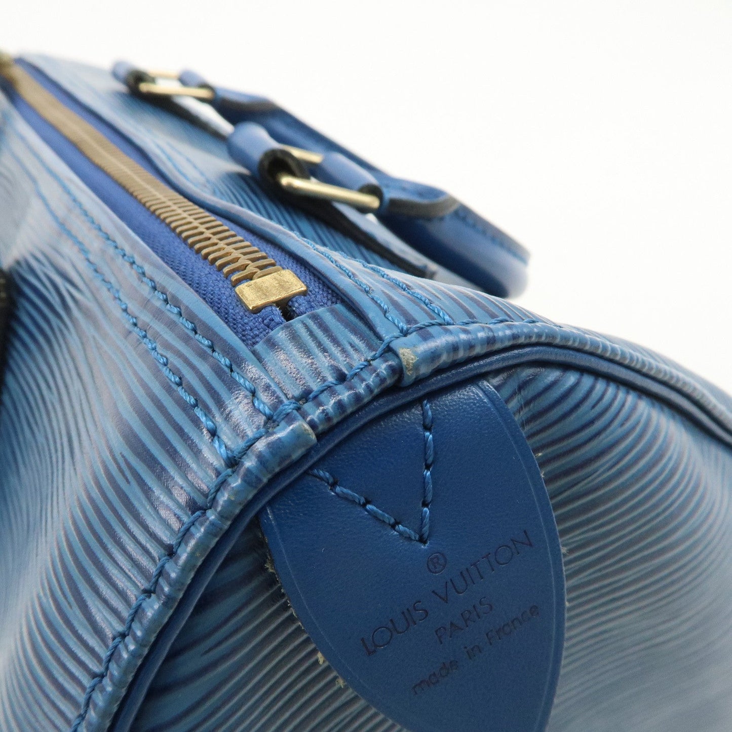 Louis Vuitton Epi Speedy 25 Hand Bag Boston Bag Toledo Blue M43015【Pre-order】