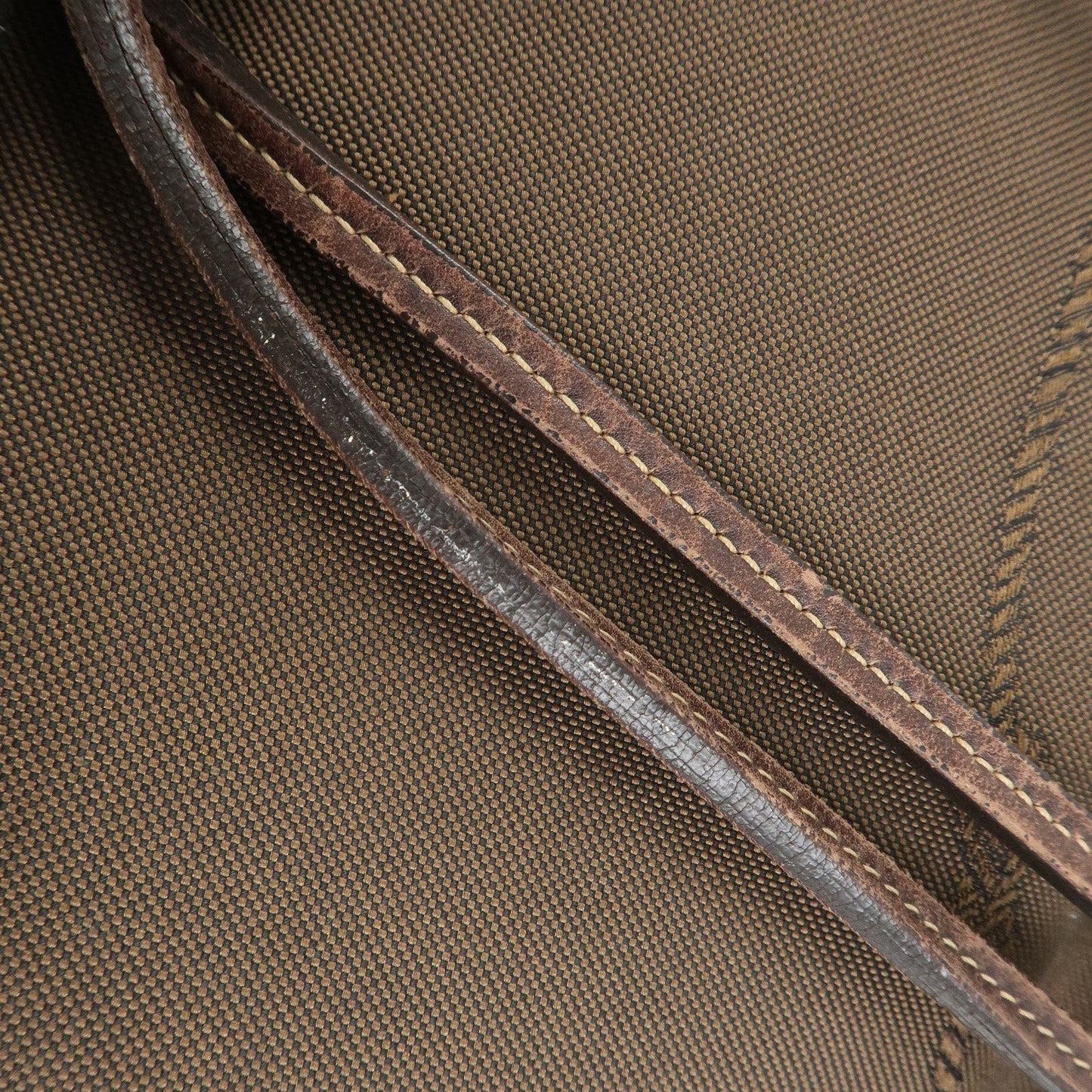 Prada Jacauard Canvas Leather Tote Bag Shoulder Bag Brown BR3579【Pre-order】
