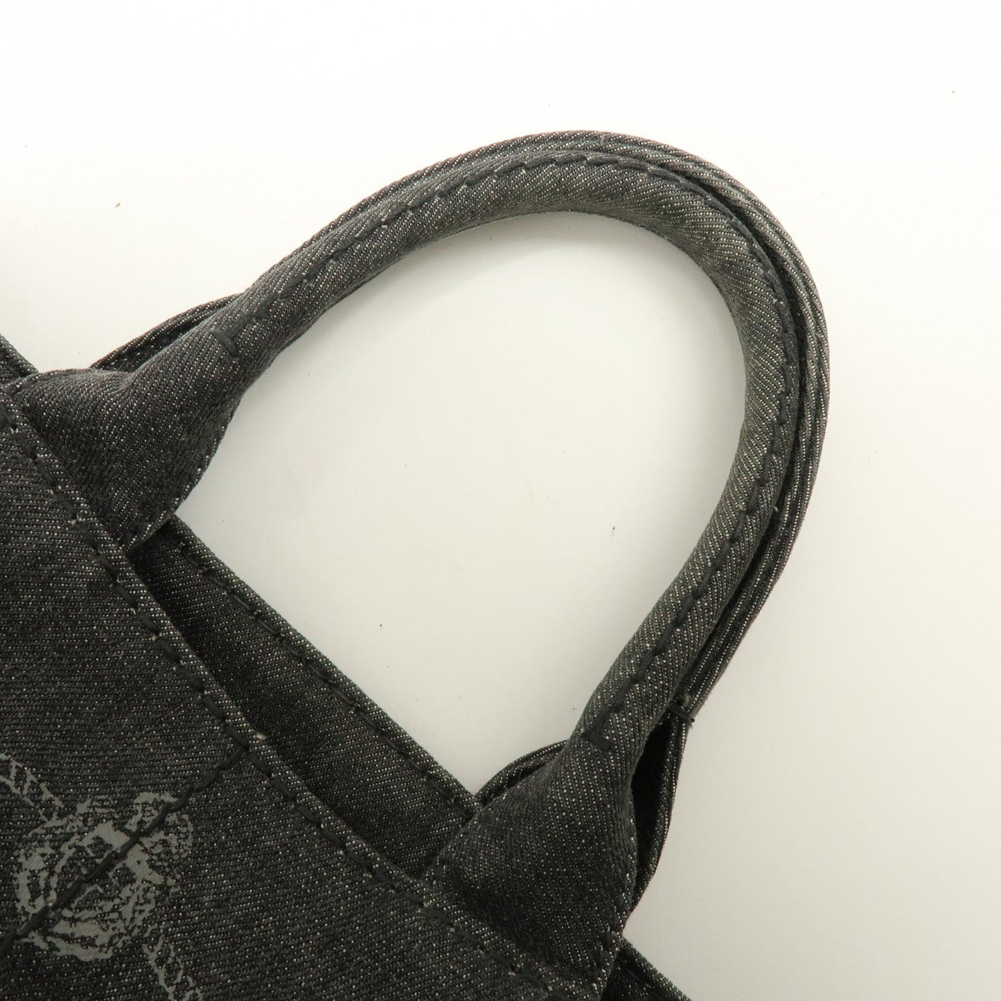 Prada Canapa Canvas 2Way Bag Hand Bag Shoulder Bag Black【Pre-order】
