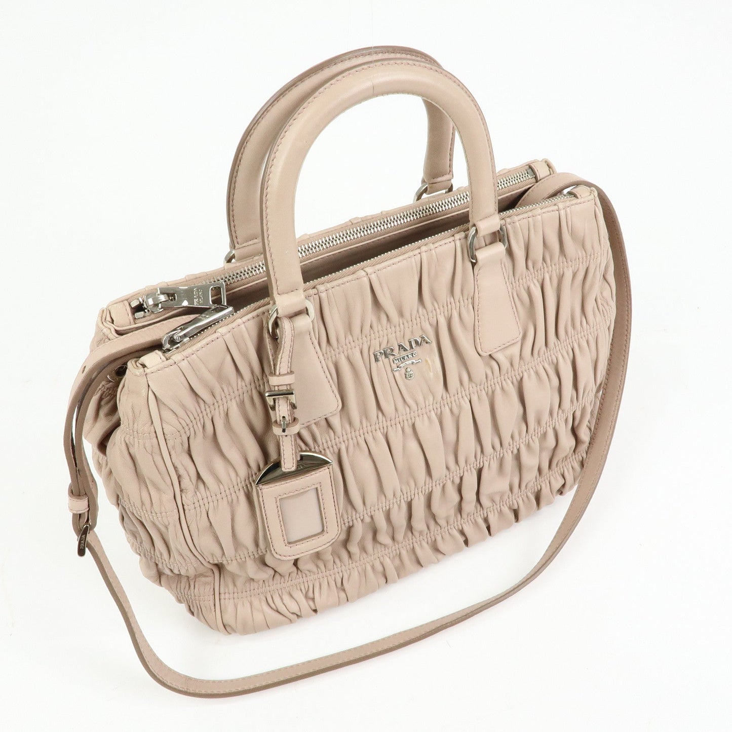 Prada Nappa Gaufure Leather 2Way Hand Bag Shoulder Bag B2599L【Pre-order】
