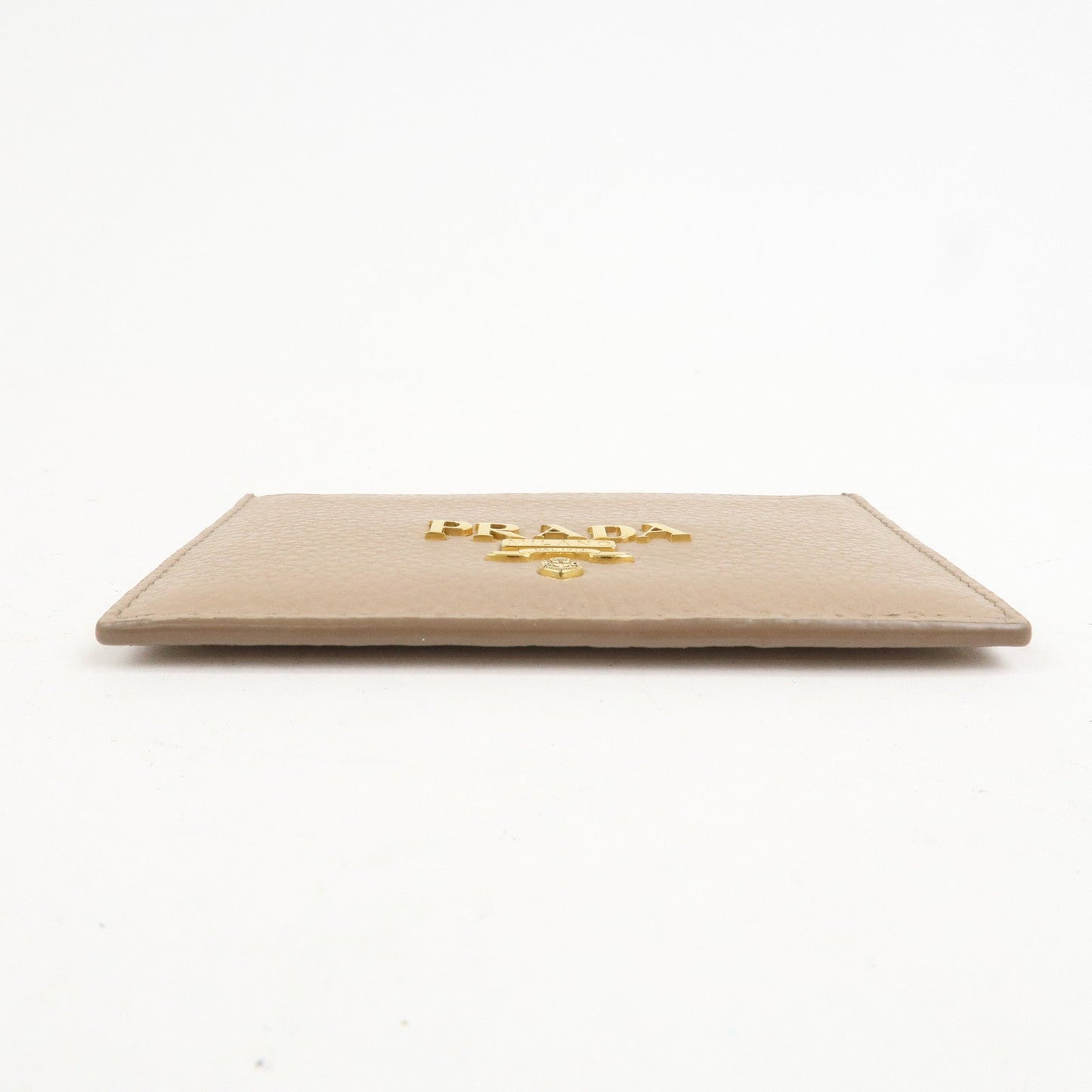 Prada Leather Card Case Card Holder Beige 1MC208【Pre-order】