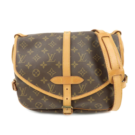 Louis Vuitton Monogram Saumur 30 Canvas Shoulder Bag Brown M42256【Pre-order】