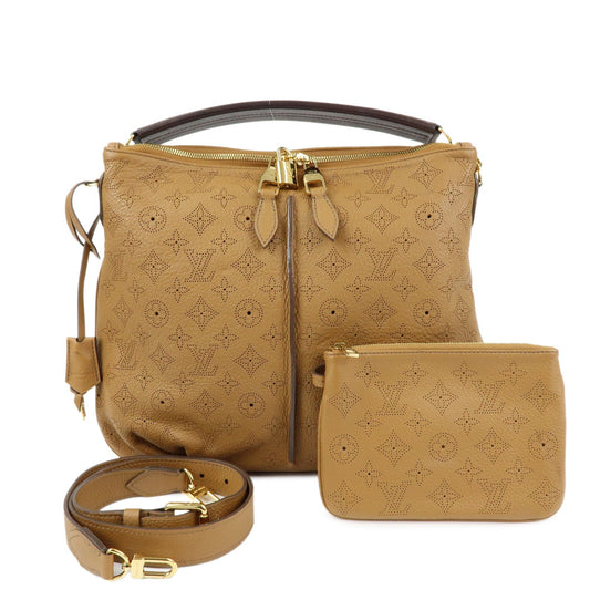 Louis Vuitton Monogram Mahina Selene MM Shoulder Bag Caramel M94214【Pre-order】