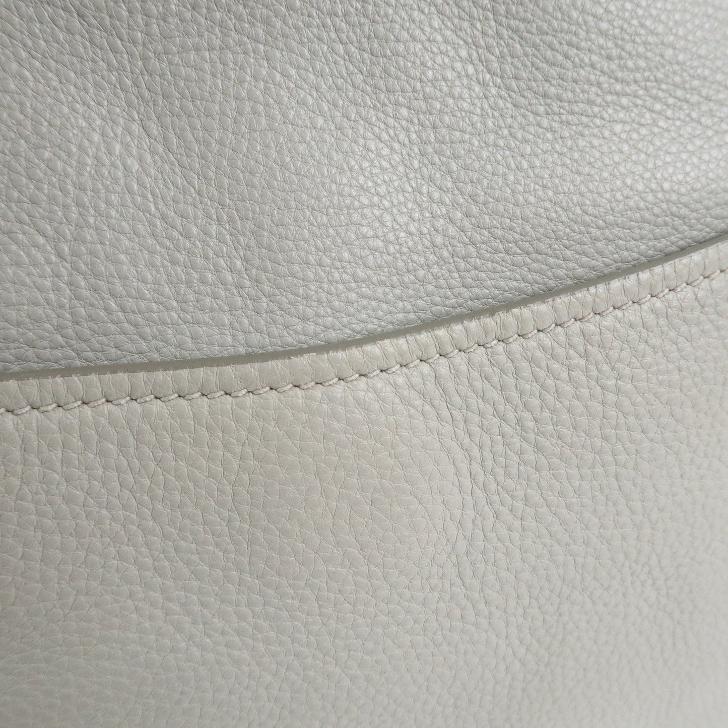 Prada Logo Leather Shoulder Bag Hand Bag Gray 1BC013【Pre-order】
