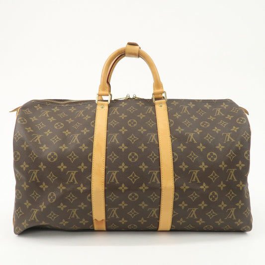 Louis Vuitton Monogram Keep All 50 Bag Boston Bag Brown M41426【Pre-order】