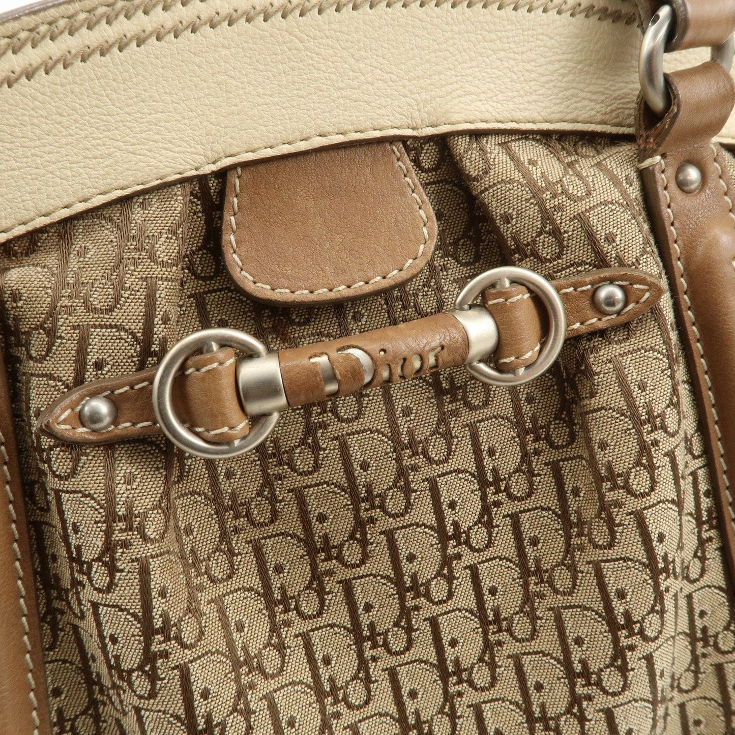Christian Dior Trotter Canvas Leather Hand Bag【Pre-order】