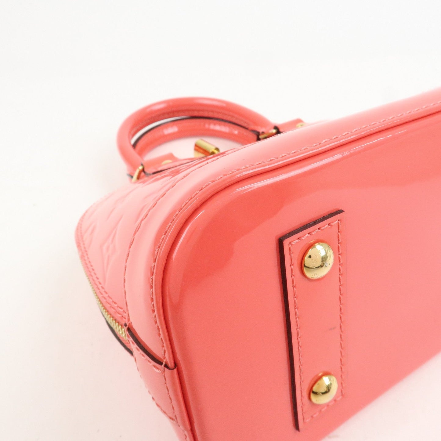 Louis Vuitton Monogram Vernis Alma BB 2Way Bag Hand Bag Rose Rich M90259【Pre-order】