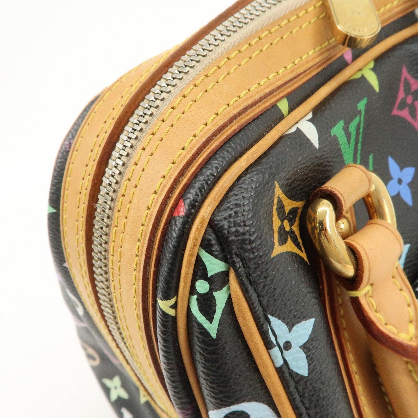 Louis Vuitton Monogram Multicolor Priscilla Hand Bag Noir M40097【Pre-order】