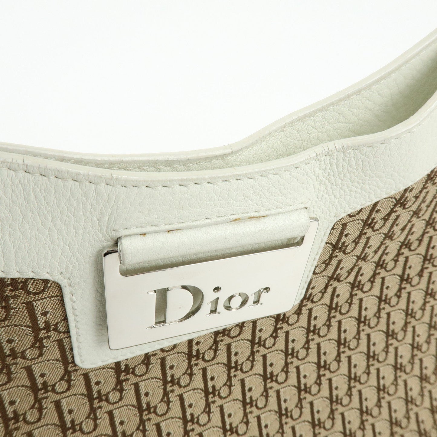 Christian Dior Trotter Jacguard Canvas Leather Shoulder Bag【Pre-order】