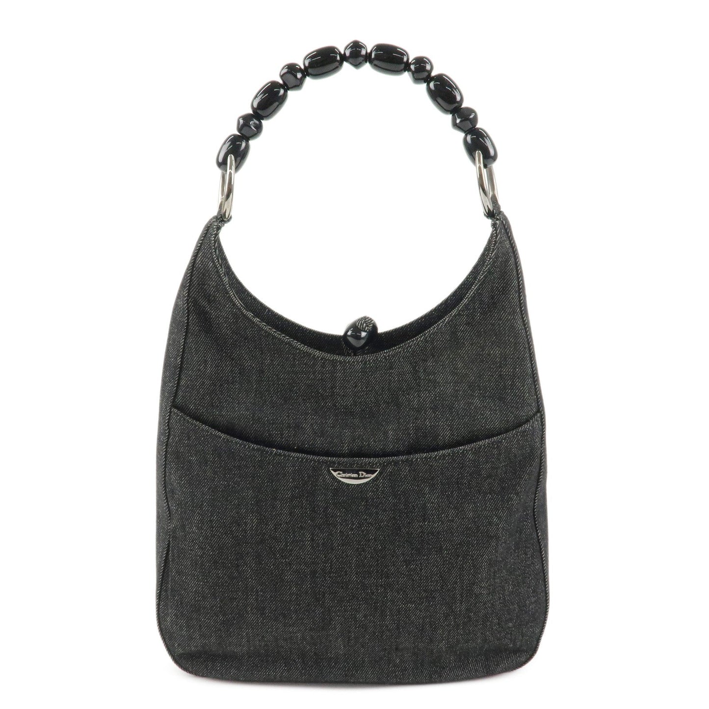 Christian Dior Maris Pearl Denim Shoulder Bag Hand Bag【Pre-order】
