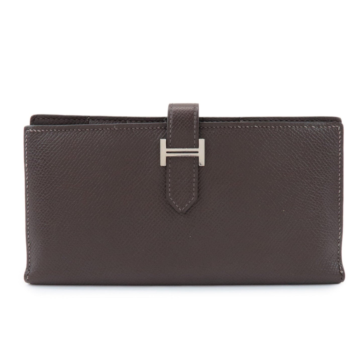 Hermes Veau Epsom Leather Soufflet Long Wallet【Pre-order】