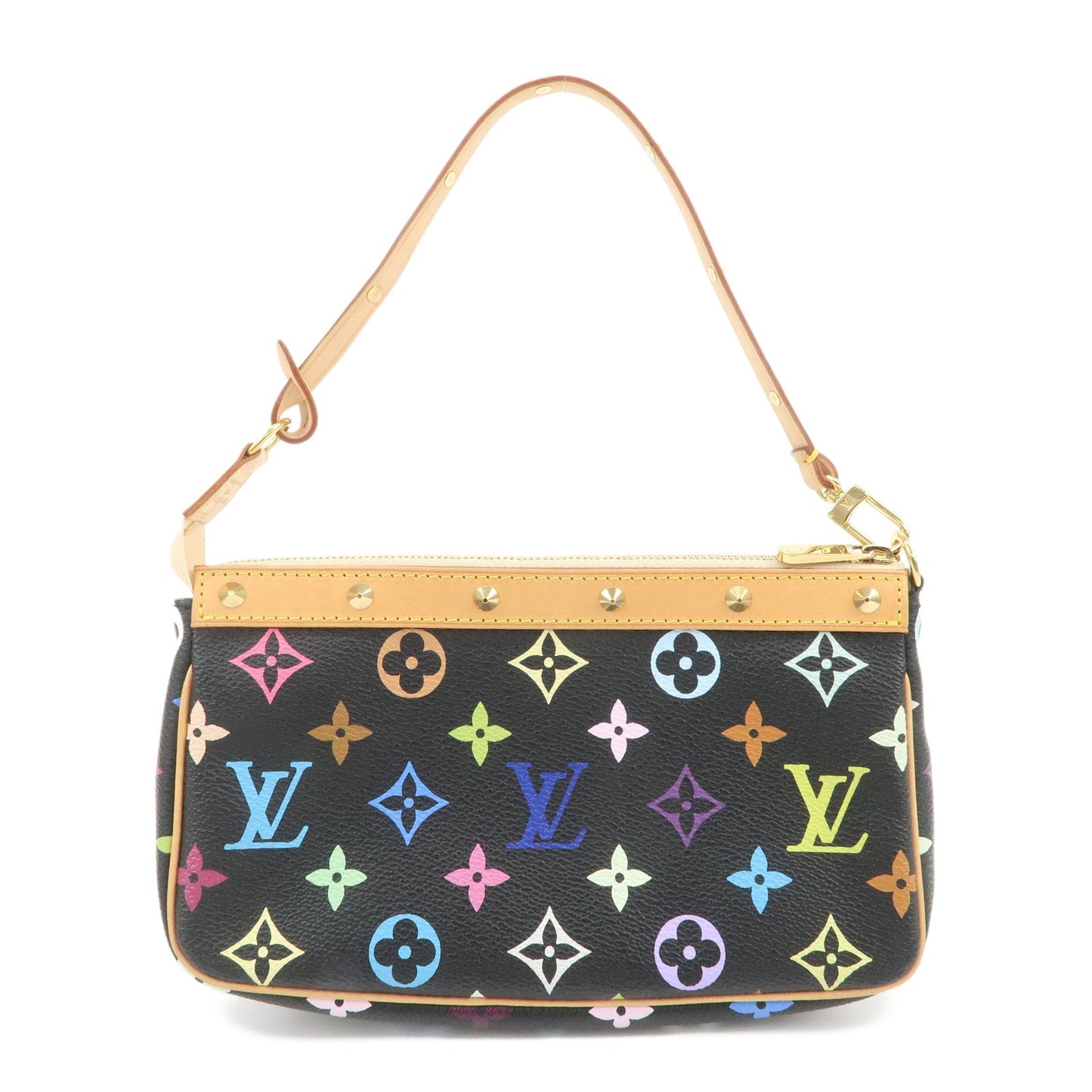 Louis Vuitton Monogram Multicolor Pochette Accessoires Noir M92648【Pre-order】