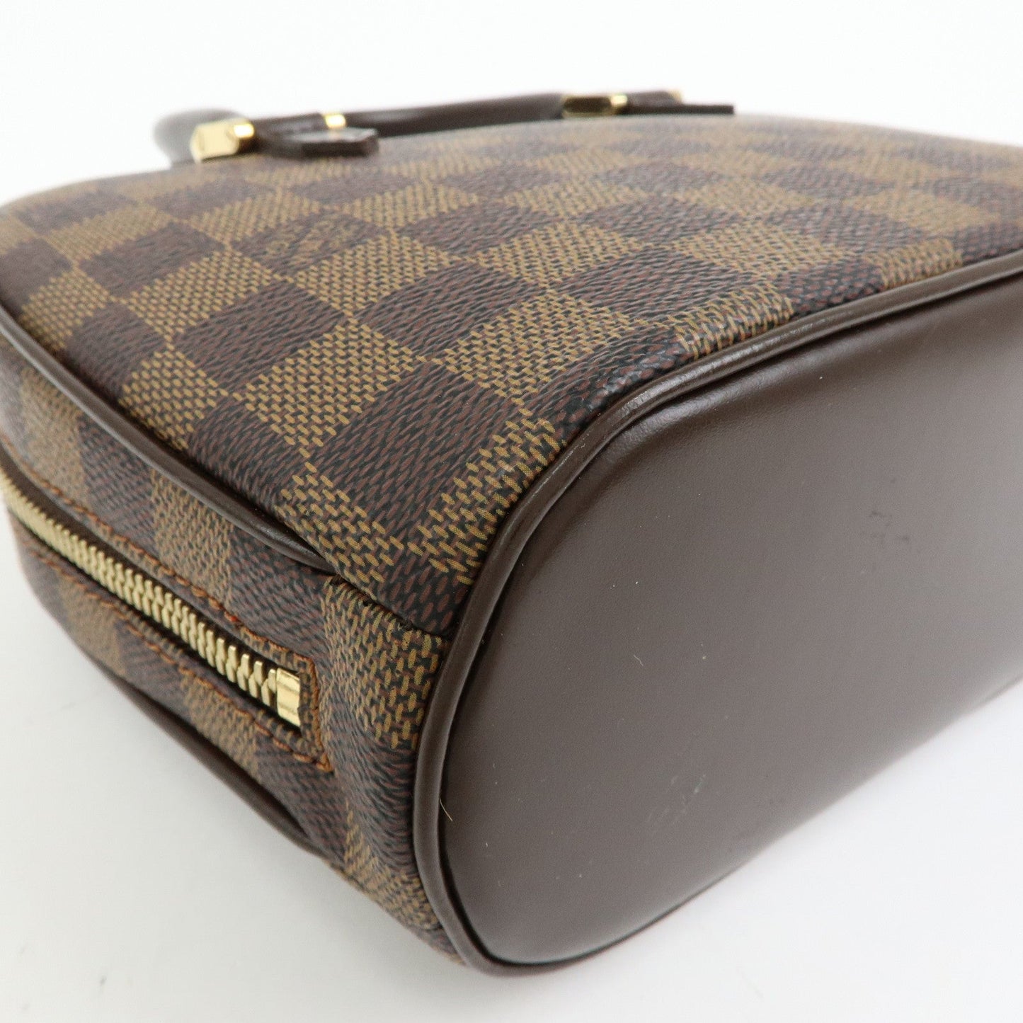 Louis Vuitton Saleya Mini Damier Ebene Canvas Leather Hand Bag【Pre-order】