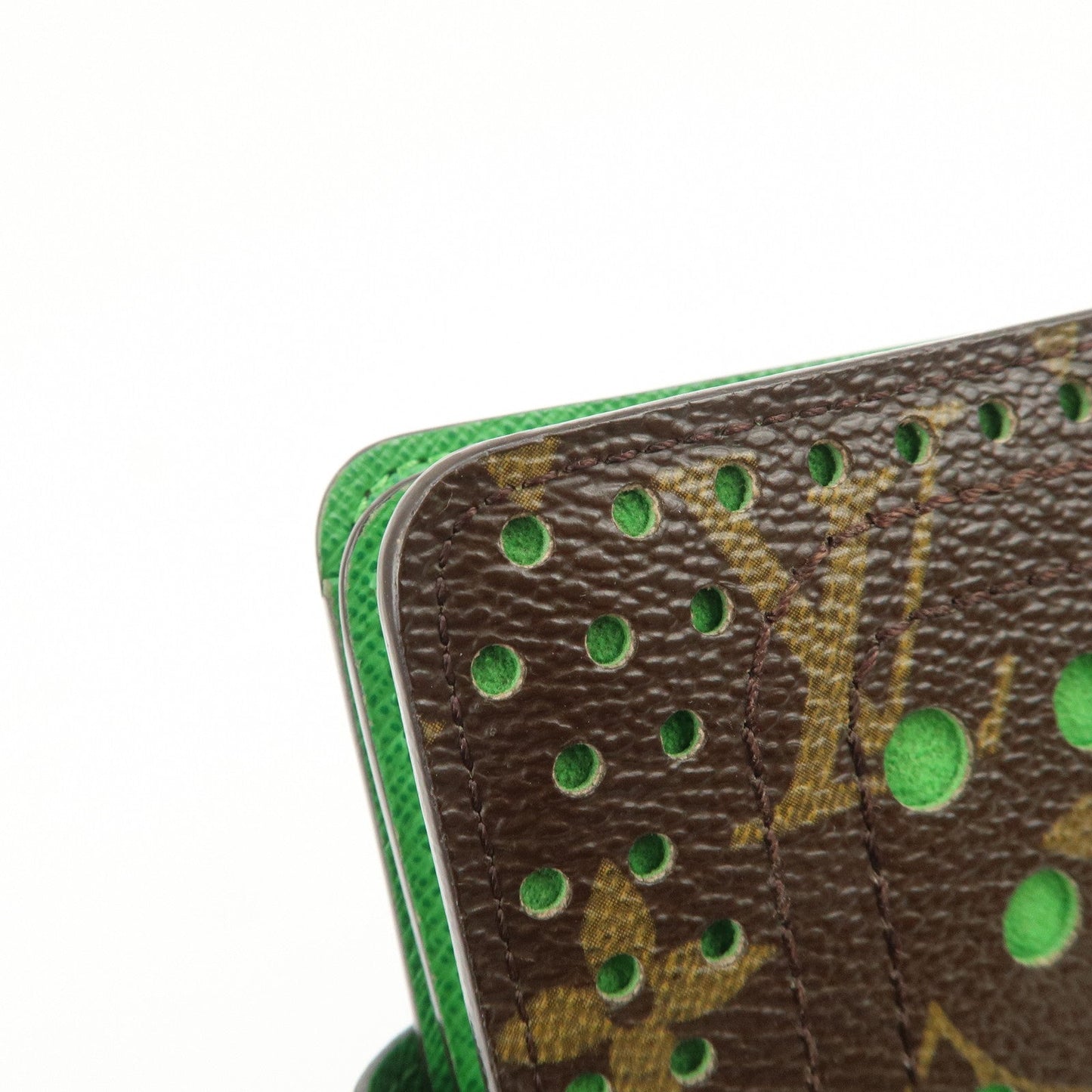 Louis Vuitton Monogram Perfor Compact Zip Bi-fold Wallet M95218【Pre-order】