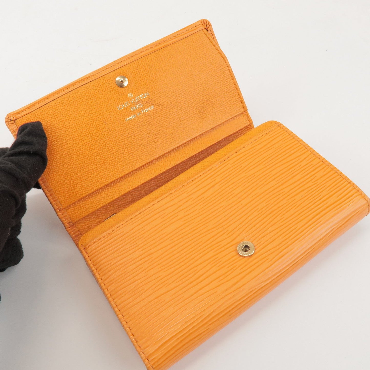Louis Vuitton Ep Leather Porte Monnaie Billets Tresor Wallet M6350H【Pre-order】