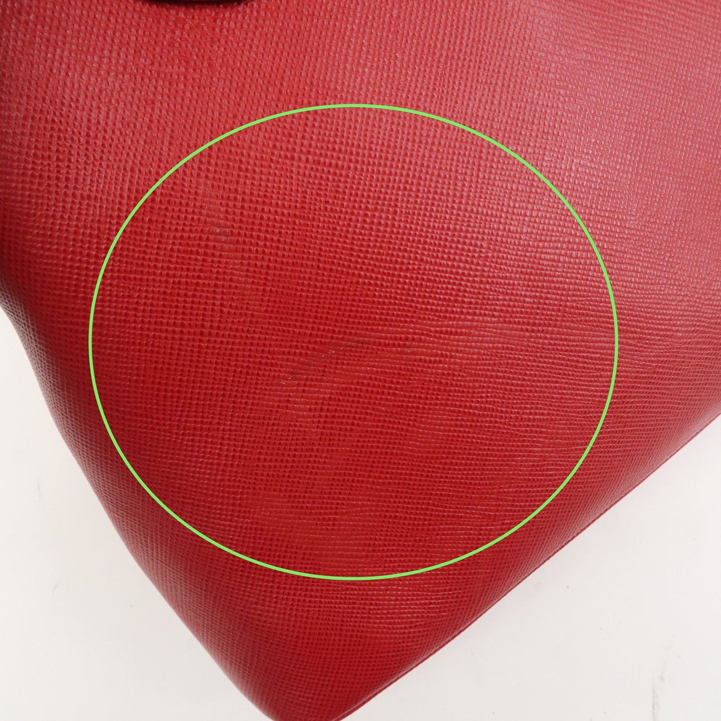 Prada Logo Saffiano Leather 2Way Hand Bag Shoulder Bag Red BL0907【Pre-order】