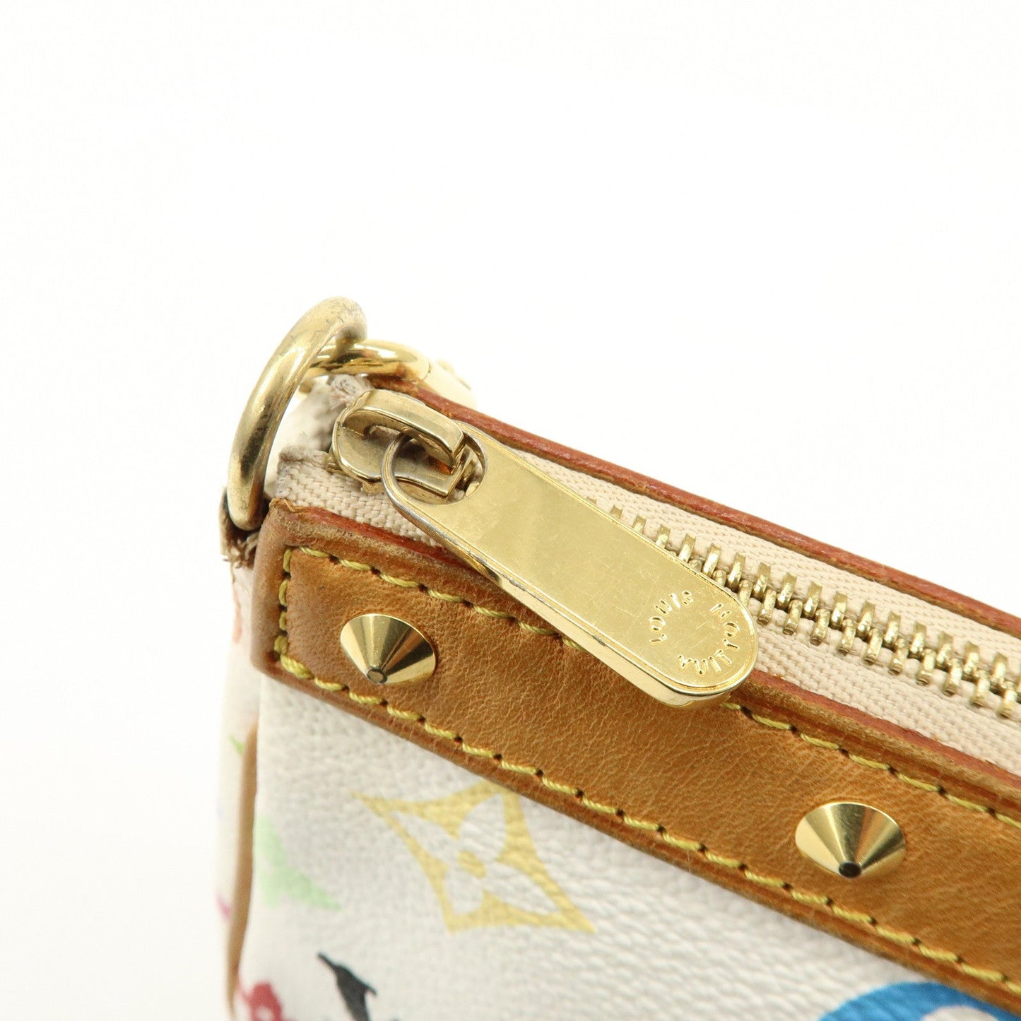 Louis Vuitton Monogram Multicolor Pochette Accessoires Blanc M92649【Pre-order】