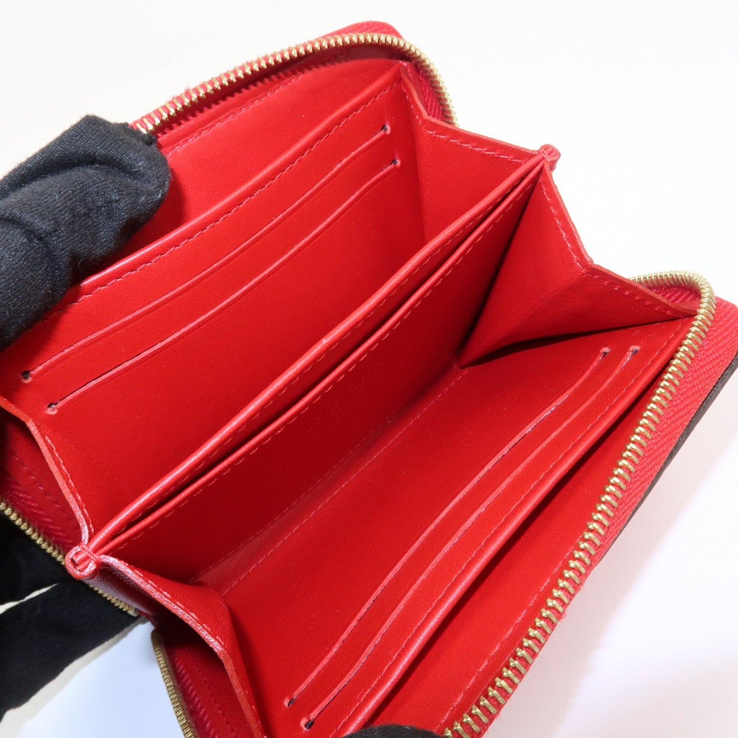 Louis Vuitton Vernis Leather Zippy Coin Purse Wallet Cerise M90202【Pre-order】