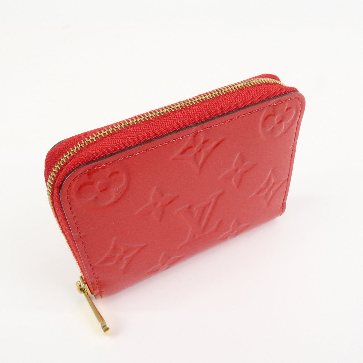 Louis Vuitton Vernis Leather Zippy Coin Purse Wallet Cerise M90202【Pre-order】