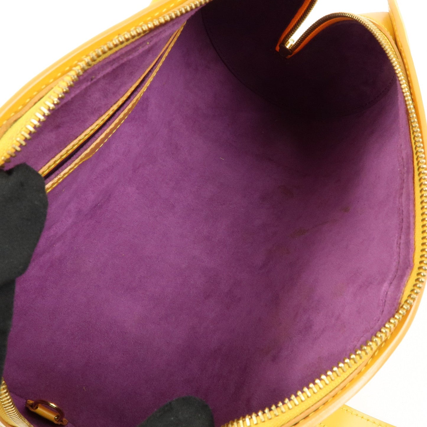 Louis Vuitton Epi Leather Soufflot Hand Bag Tassili Yellow M52229【Pre-order】