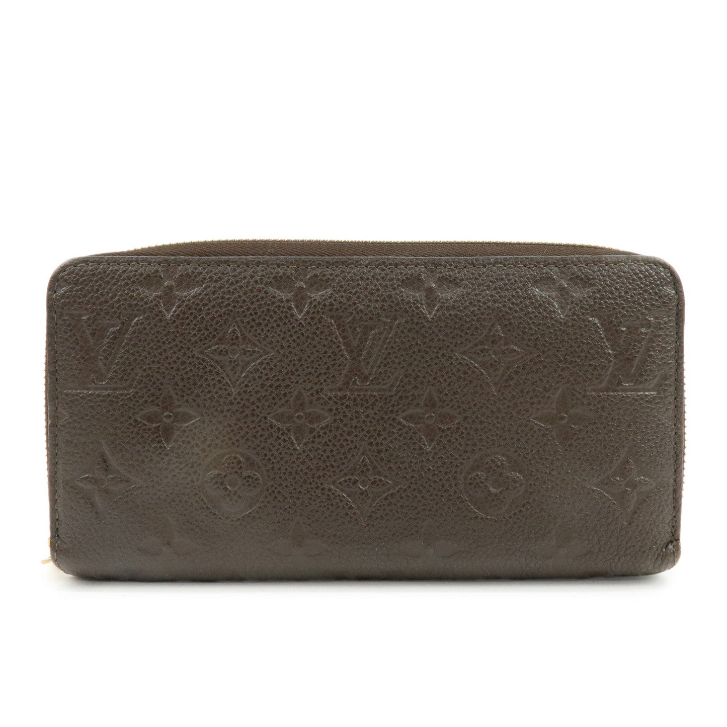 Louis Vuitton Monogram Empreinte Round Zippy Wallet Terre M60548【Pre-order】