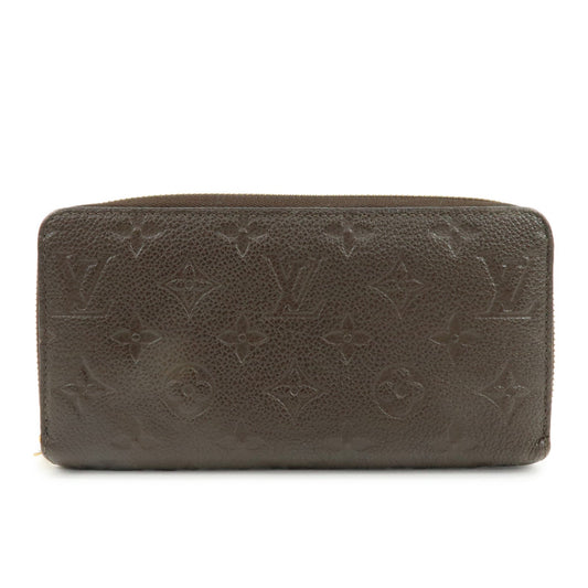 Louis Vuitton Monogram Empreinte Round Zippy Wallet Terre M60548【Pre-order】