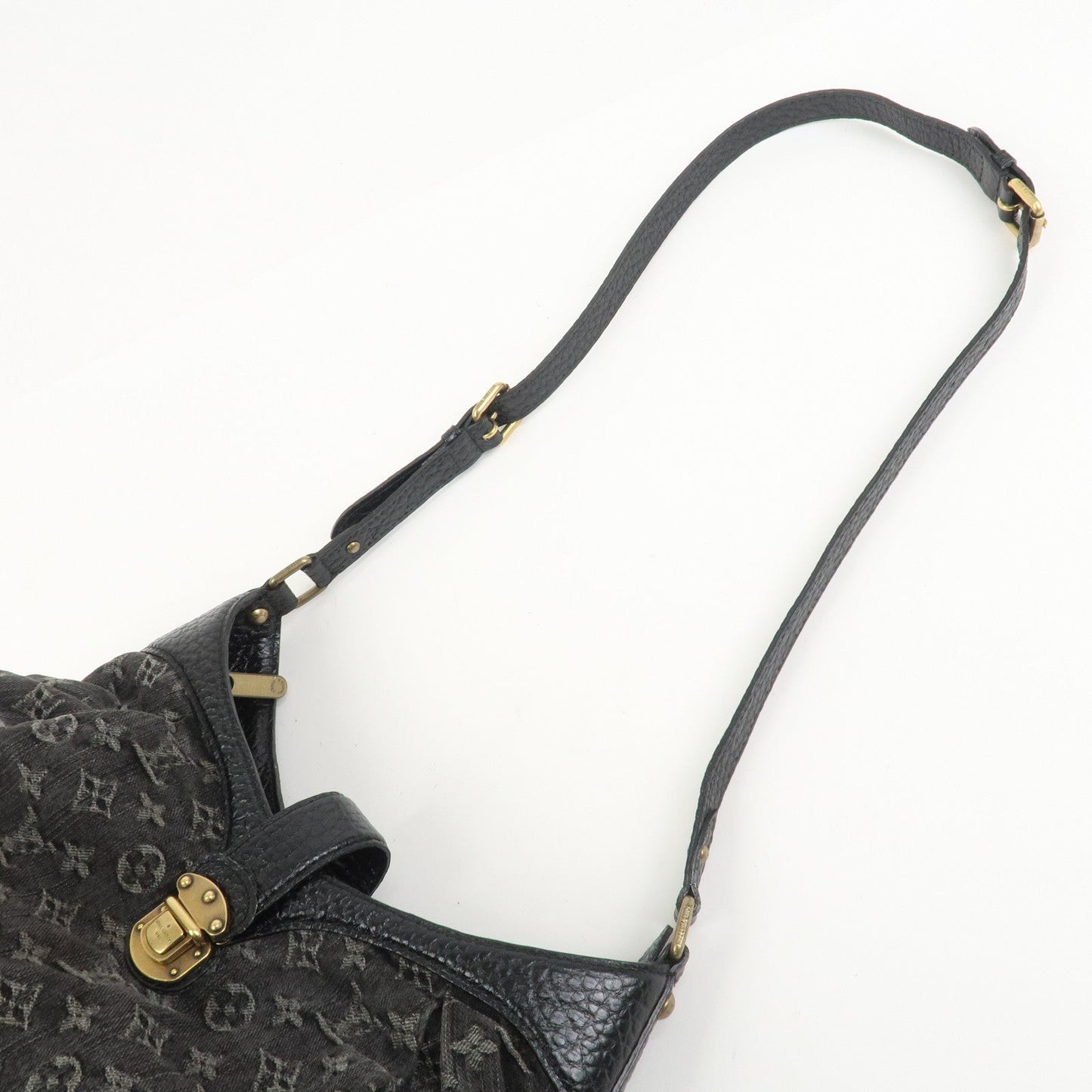 Louis Vuitton Monogram Denim Slightly Shoulder Bag Noir M95835【Pre-order】