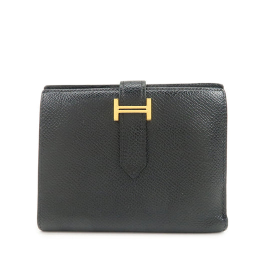 Hermes Bearn Mini Veau Epsom Bi-fold Compact Wallet Z Stamped【Pre-order】