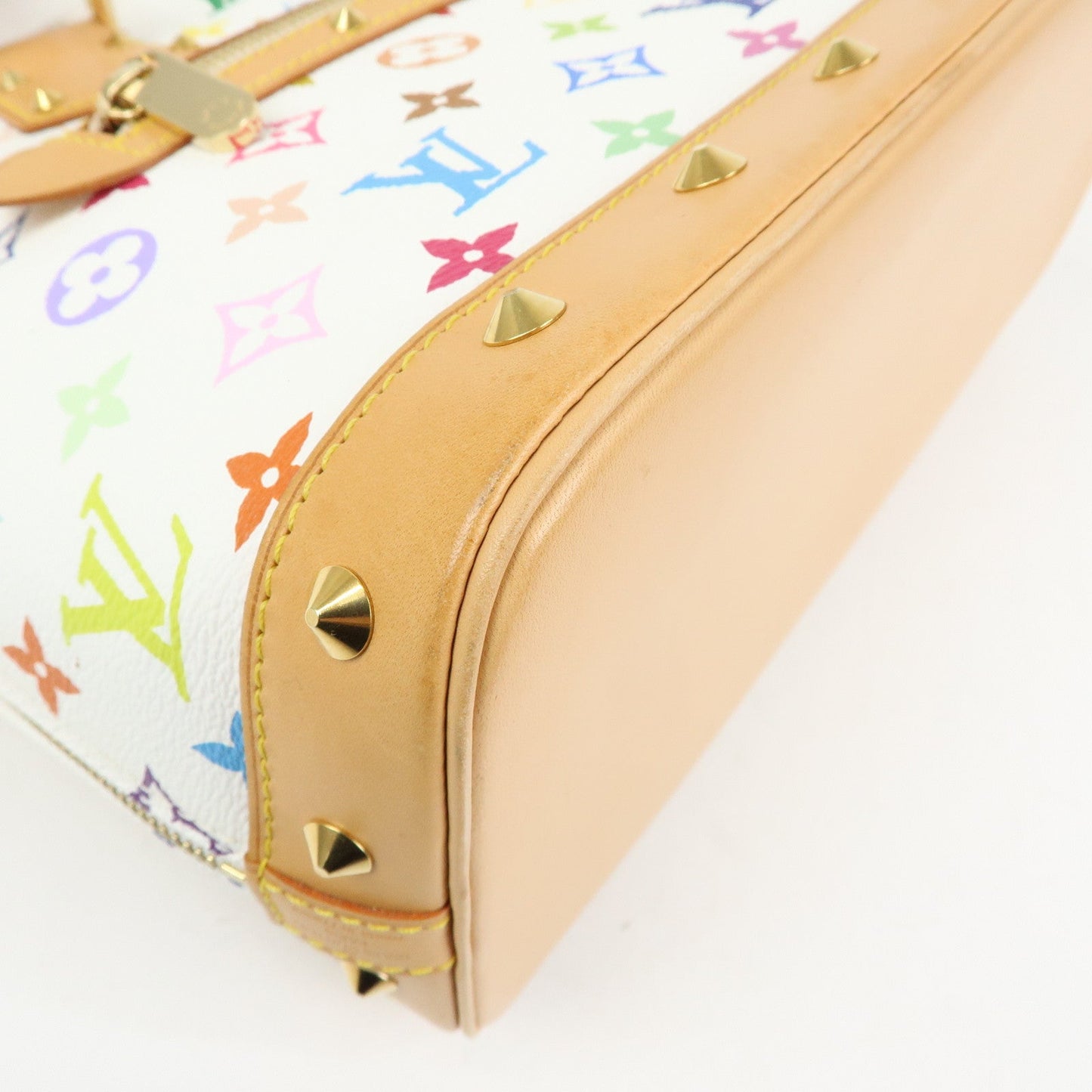 Louis Vuitton Monogram Multicolor Alma PM Hand Bag Blanc M92647【Pre-order】