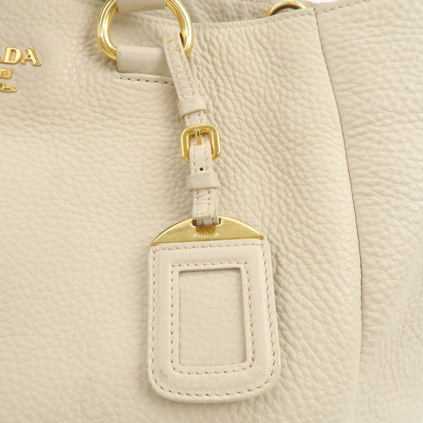 Prada Logo 2Way Bag Hand Bag Shoulder Bag Ivory【Pre-order】