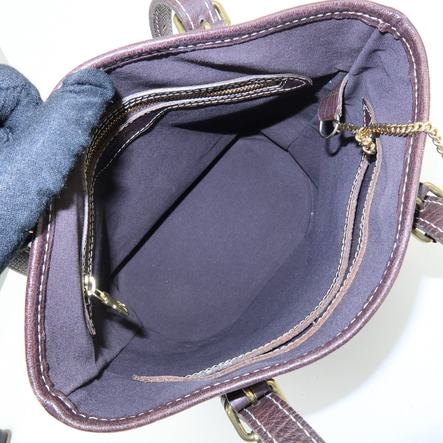 Louis Vuitton Monogram Mini Lin Bucket PM Tote Bag Ebene M95226【Pre-order】