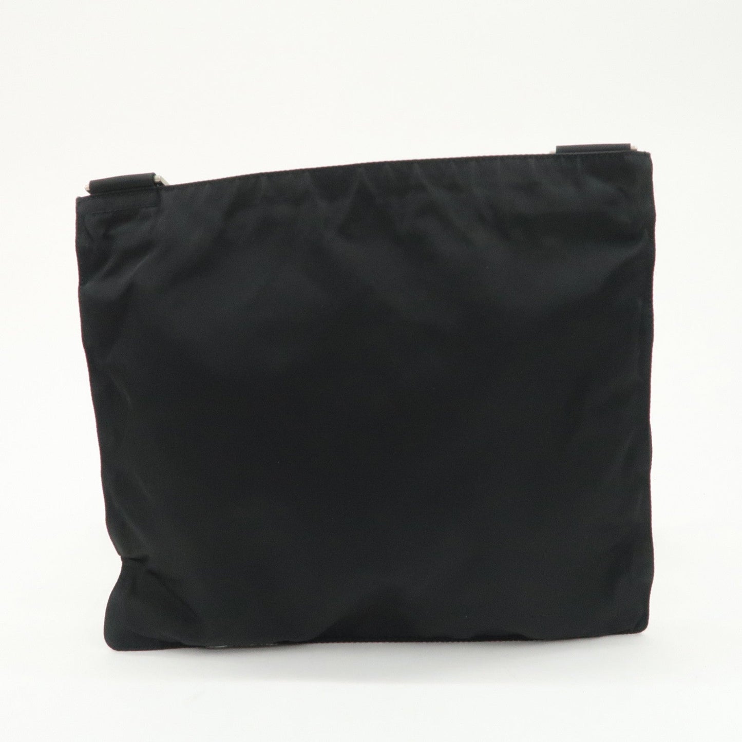 Prada Triangle Logo Nylon Leather Shoulder Bag Crossbody Bag Black【Pre-order】