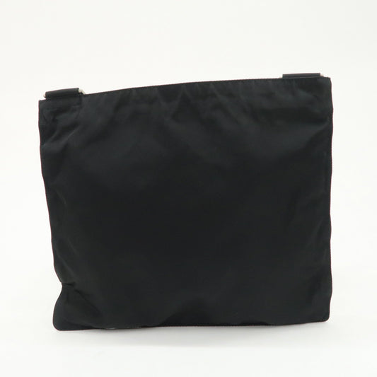 Prada Triangle Logo Nylon Leather Shoulder Bag Crossbody Bag Black【Pre-order】