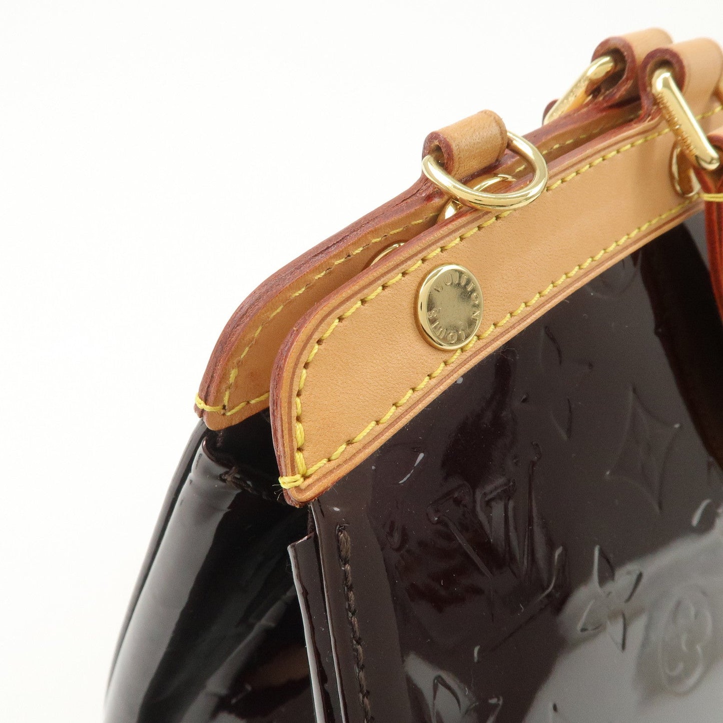 Louis Vuitton Vernis Brea MM 2Way Hand Bag Shoulder Bag Amarante M91619【Pre-order】