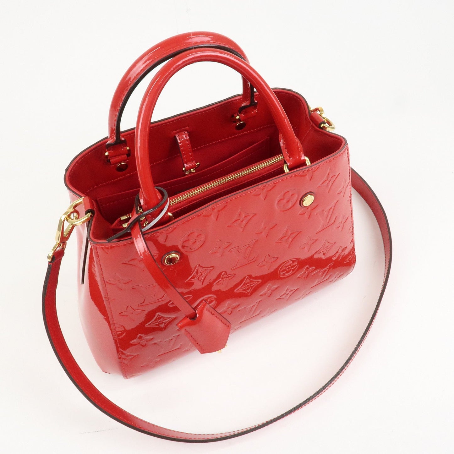 Louis Vuitton Monogram Vernis Montaigne BB 2Way Bag Hand Bag M50170【Pre-order】