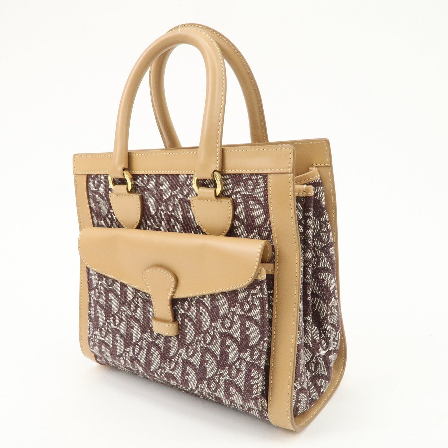 Christian Dior Trotter Jacquard Leather Hand Bag【Pre-order】