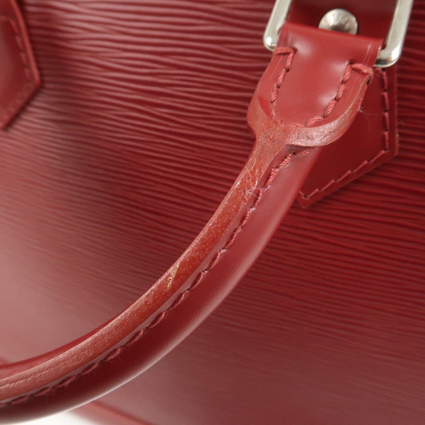 Louis Vuitton Epi Alma PM Leather Hand Bag Carmine M4058E【Pre-order】