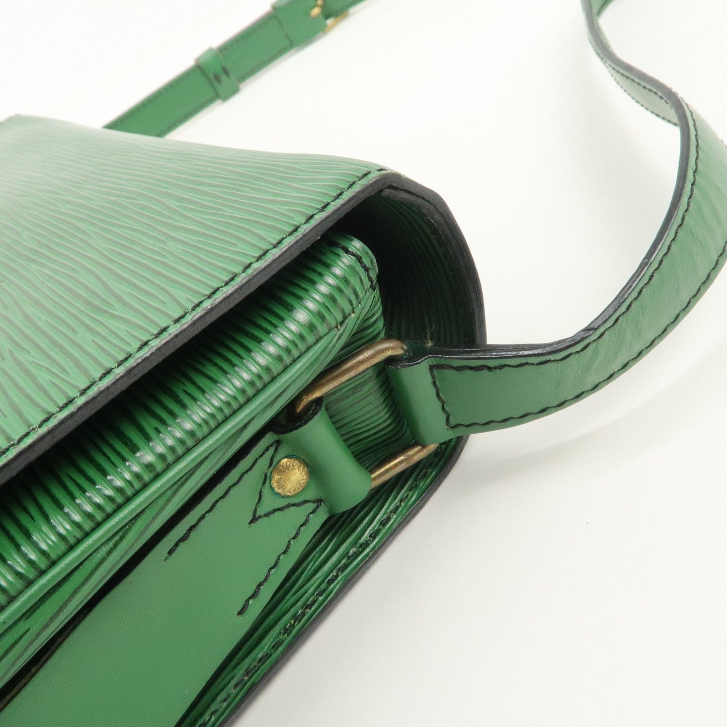 Louis Vuitton Epi Cartouchiere MM Shoulder Bag Borneo Green M52244【Pre-order】