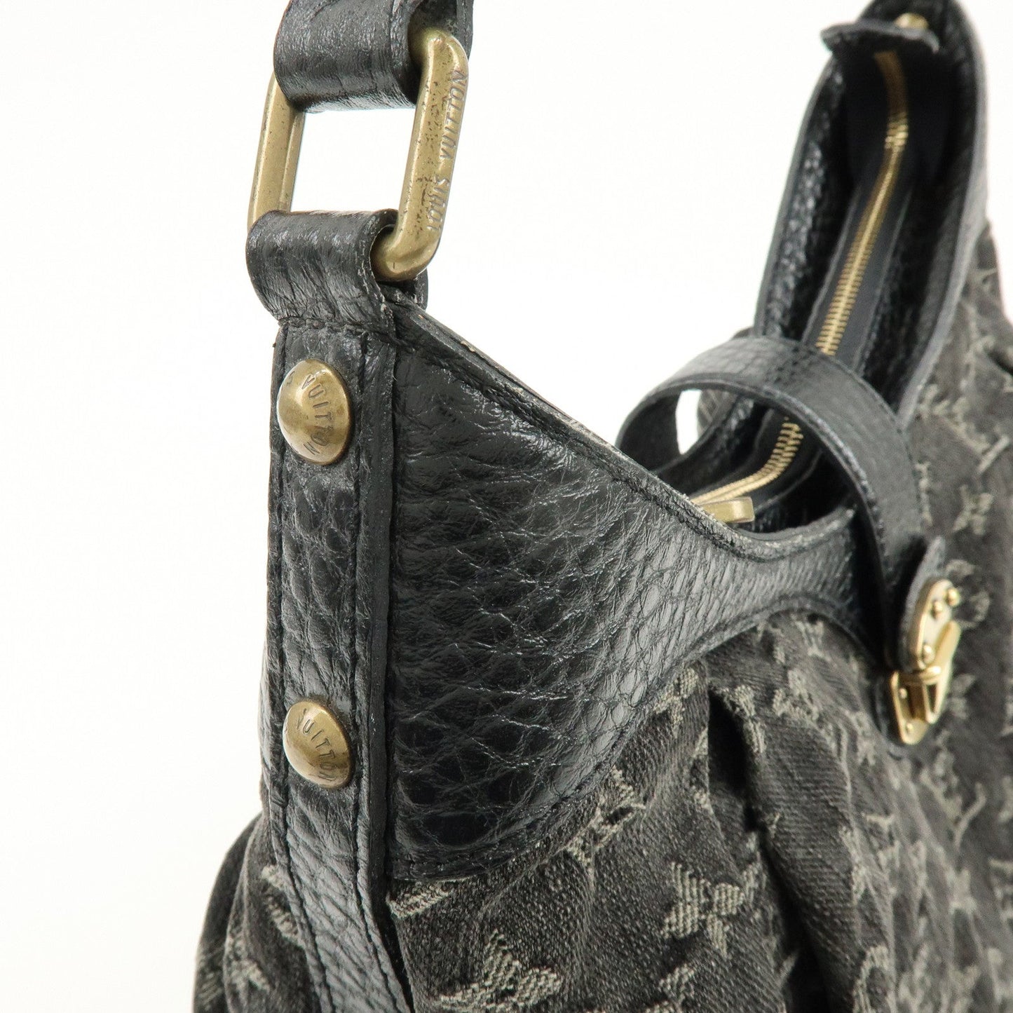 Louis Vuitton Monogram Denim Slightly Shoulder Bag Noir M95835【Pre-order】